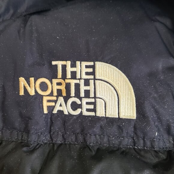 The North Face 1996 Retro Nuptse 700 Down Puffer Jacket Black Women’s Sz XS - Picture 11 of 12